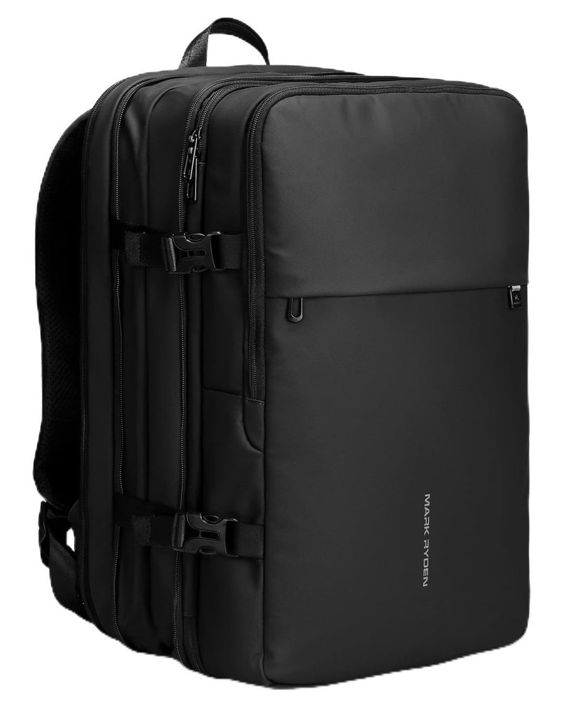 MARK RYDEN Extra Large 40L Travel Backpack, Carry On Backpack, Water Resistant Lightweight Daypack for Flight, Business Backpack Fits 17 Inch Laptop with USB Charger for Men and Women - Image 1