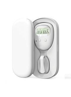 Generic Wireless Bedwetting Alarm, Bed Wetting Pee Alarms for Older Kids Boys and Girls, Moisture Potty Alarm USB Rechargeable, LCD Display Temperature Humidity  - Image 1