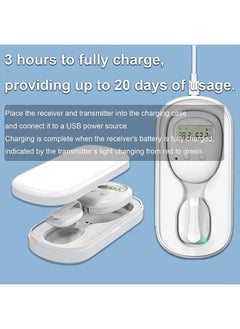 Generic Wireless Bedwetting Alarm, Bed Wetting Pee Alarms for Older Kids Boys and Girls, Moisture Potty Alarm USB Rechargeable, LCD Display Temperature Humidity  - Image 5