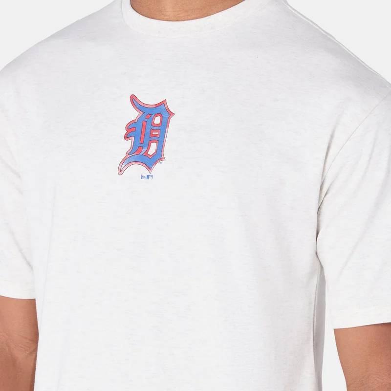 NEW ERA Grey Men's MLB Detroit Tigers World Series T-Shirt for Men | Best Price UAE