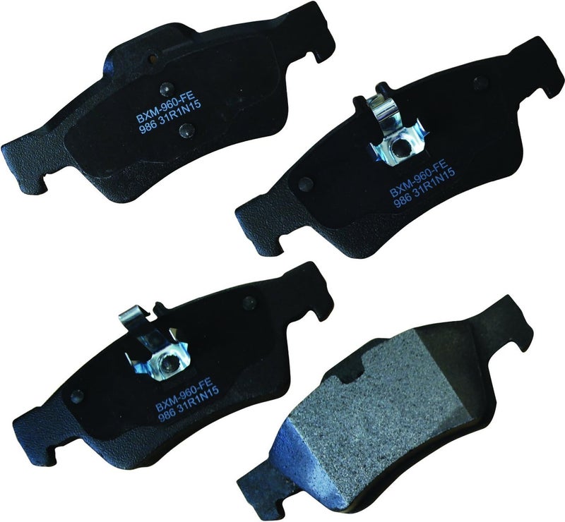 Bendix Premium SBM986 Rear Brake Pads for Benz C63 AMG,CL500,CL550,CL600,CLS350,CLS400,CLS500,CLS550,E200,E250,E280,E300,E320,E350,E400,E500,E550,S350,S400,S430,S450,S500,S550,S600,SL55 SL63 SL65 - Image 1