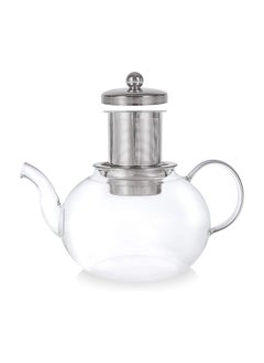 MN Heat Resistant Glass Teapot with Infuser and Removable Stainless Steel Lid | Borosilicate Glass Teapot (1000ml) - pzsku/ZFA59C17B0AE7FAA2E1E0Z/45/_/1739867504/87ba324d-159a-4978-9143-322595e968b6