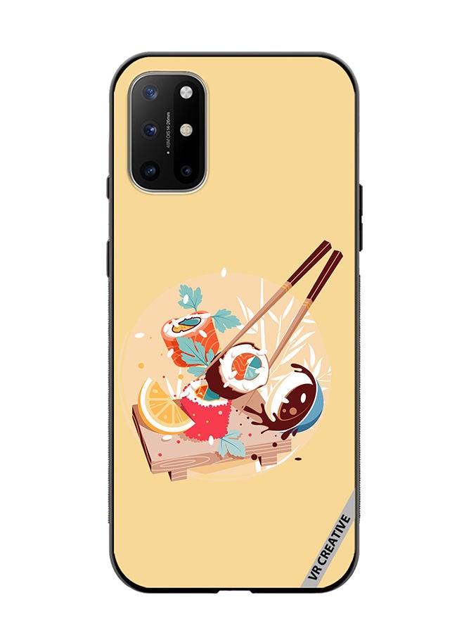 VR CREATIVE Protective Case Cover For OnePlus 8T Sushi Design Multicolour - Image 1