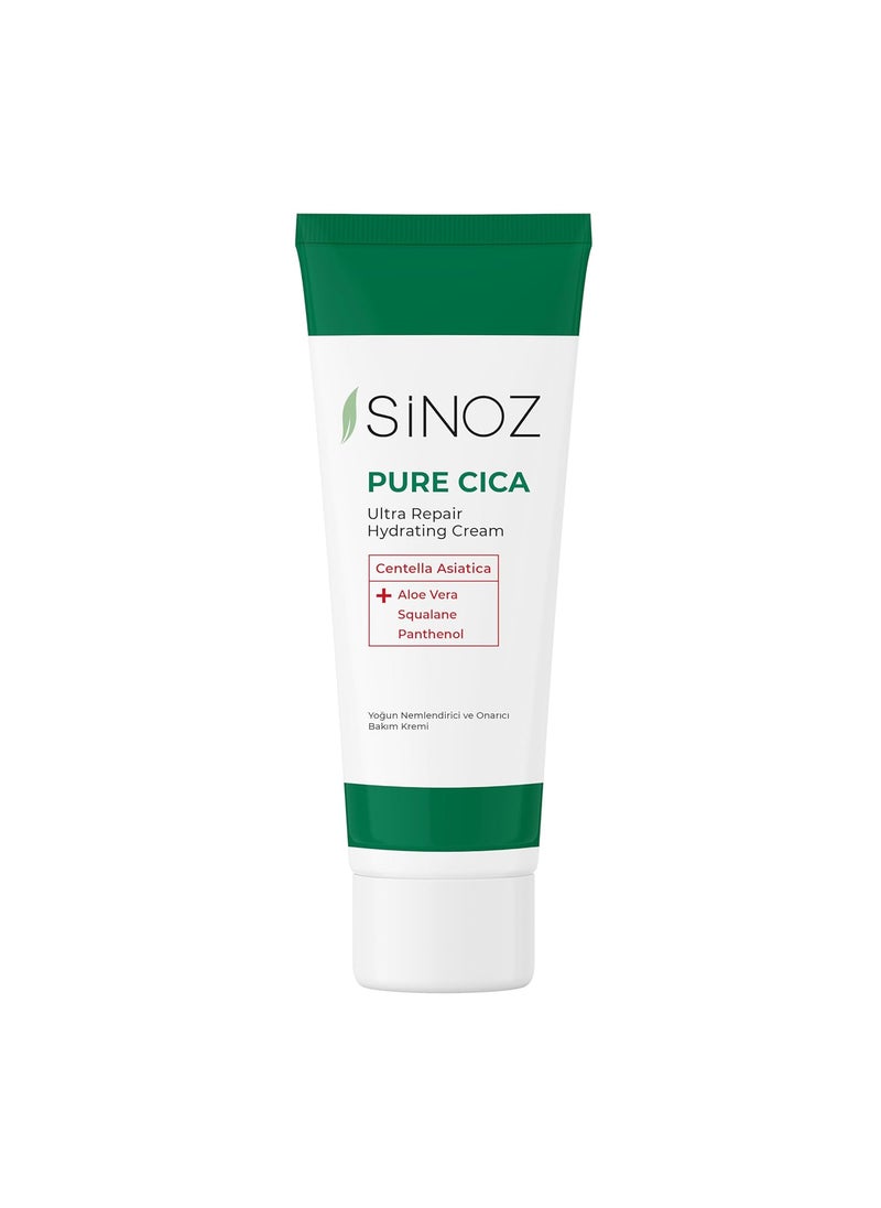 SINOZ - Pure Cica Intensive Repair Soothing Moisturizing Care Cream 50 ml For Irritated Damaged Skin - Image 1