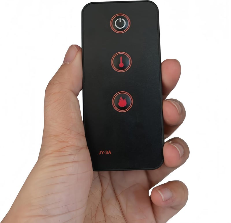 Replacement Remote Control for Pleasant Hearth 23-700-712 JY-3A LH-24 23-600-320 25-791-50-Y 25-791-68-Y 25-803-68 25-804-68 3D Electric Firebox Indoor Fireplace Heater - Image 1