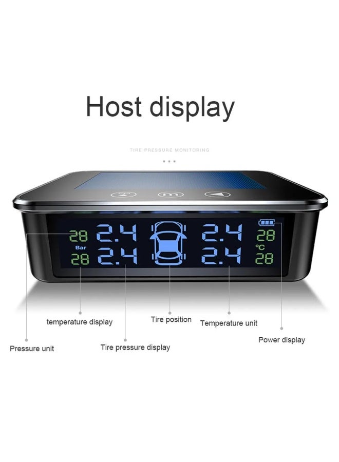 7MD Car Tire Pressure Monitoring System TPMS, Real Time Tire Pressure and Temperature Monitoring, Smart Leak Detection, Vehicle Safety System for Cars SUVs and Trucks - Image 3