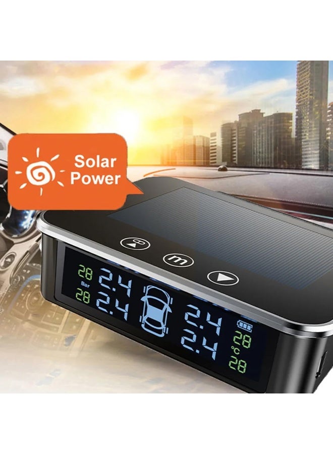 7MD Car Tire Pressure Monitoring System TPMS, Real Time Tire Pressure and Temperature Monitoring, Smart Leak Detection, Vehicle Safety System for Cars SUVs and Trucks - Image 5