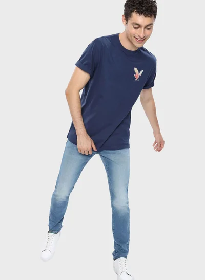 American Eagle Logo Crew Neck T-Shirt