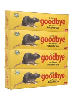 Goodbye Non Poisonous Rat Control Glue - 135g Pack of 4  - Image 1