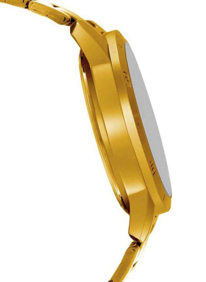 CASIO Men Water Resistant Analog Watch MTP-V004G-9BUDF - 47 mm - Gold - Image 4
