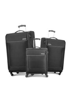 JAMAICA Soft Spinner 3 pcs set (58+69+80) TSA BLACK