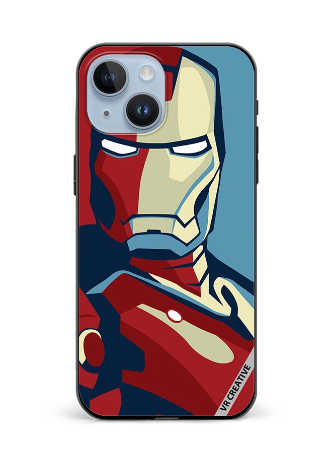 vrcreative Vrcreative Protective Case Cover For Apple iPhone 15 Iron Man And Design Multicolour ZFA5A419E6BACA81B2834Z