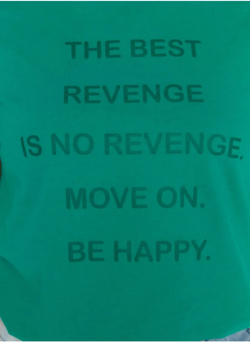 trendyol Crew Neck Graphic T-Shirt