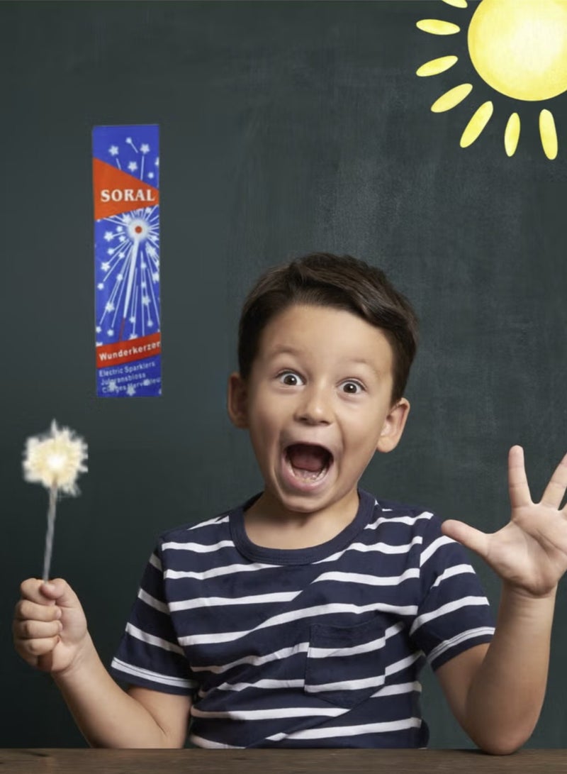 SORAL Sparkling Candles 10 Pc - Image 1