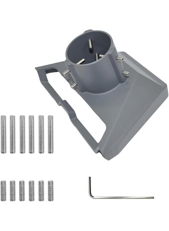 Terabyte Starlink Gen 3 Pipe Adapter Roof Mounting Pole Pipe Connectors Satellite Bracket Mount Plate Roof Mount for Starlink Standard Dish V3 Kickstand - Image 1