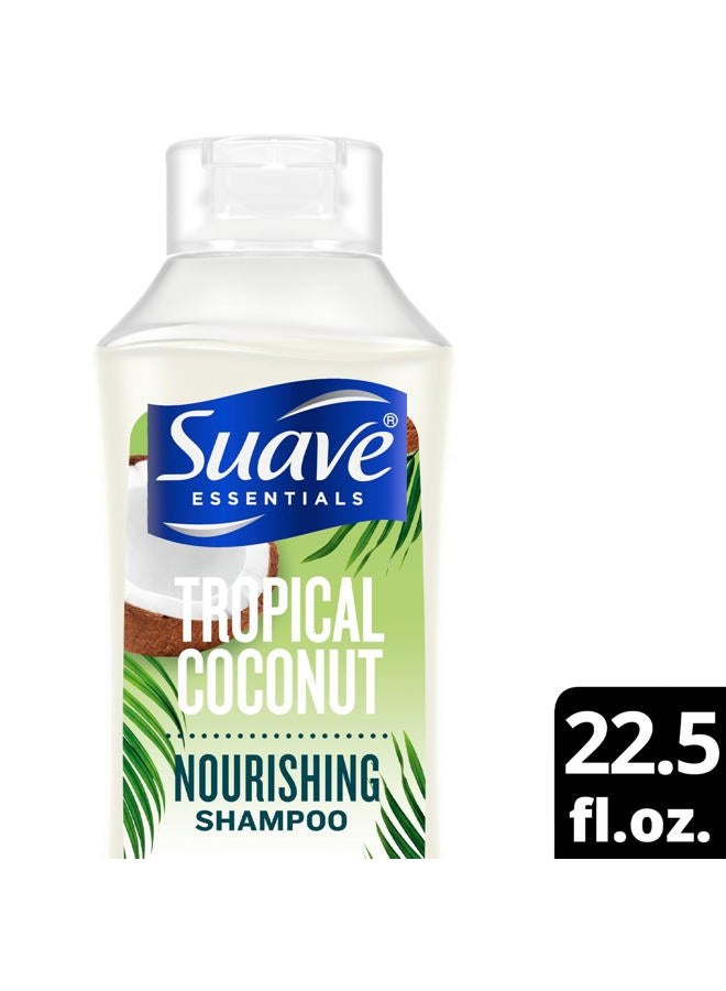 Suave Naturals Shampoo, Tropical Coconut - 22.5oz. - Image 2