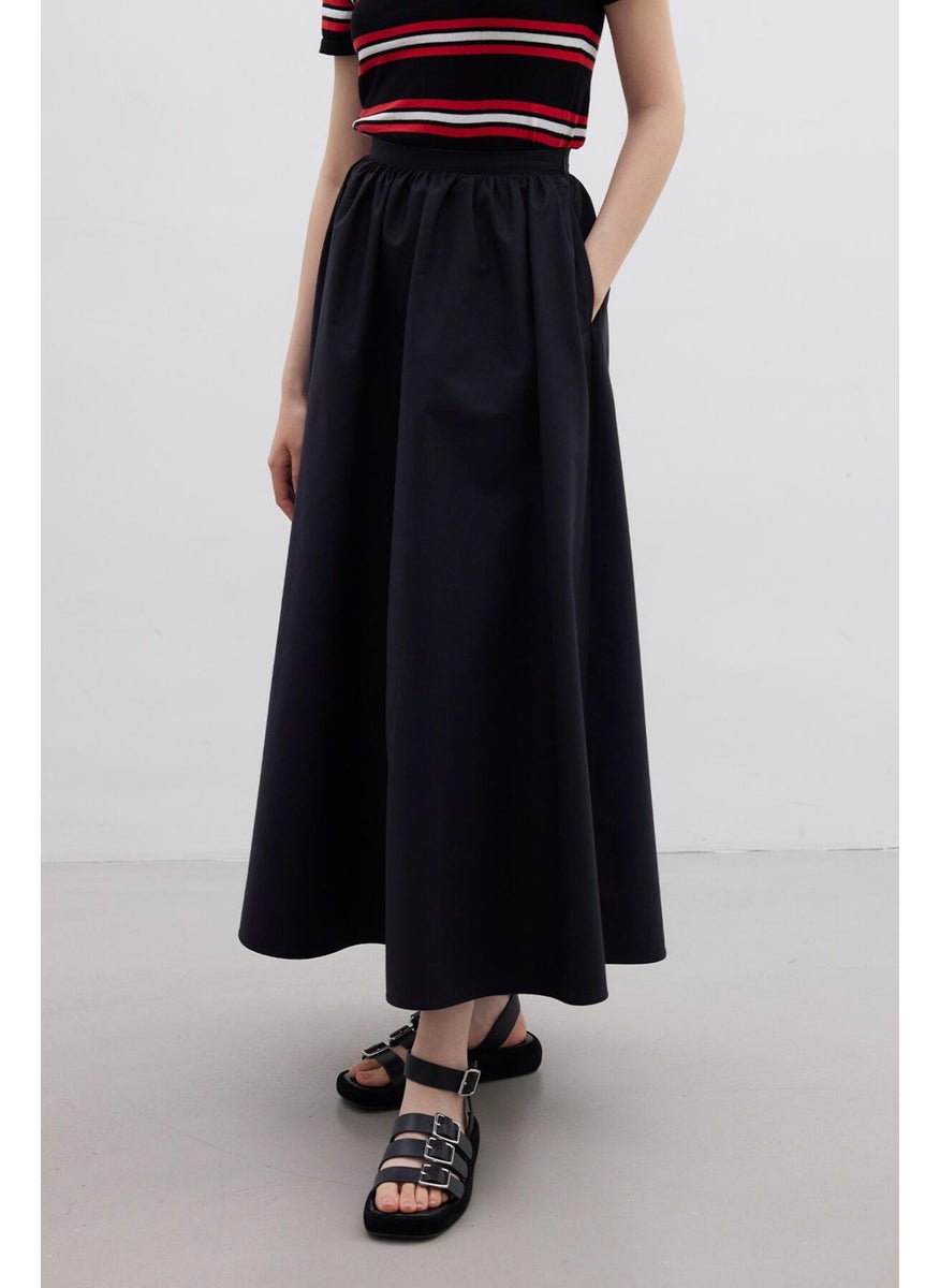 Manuka Flounced Premium Skirt Black  - Image 3