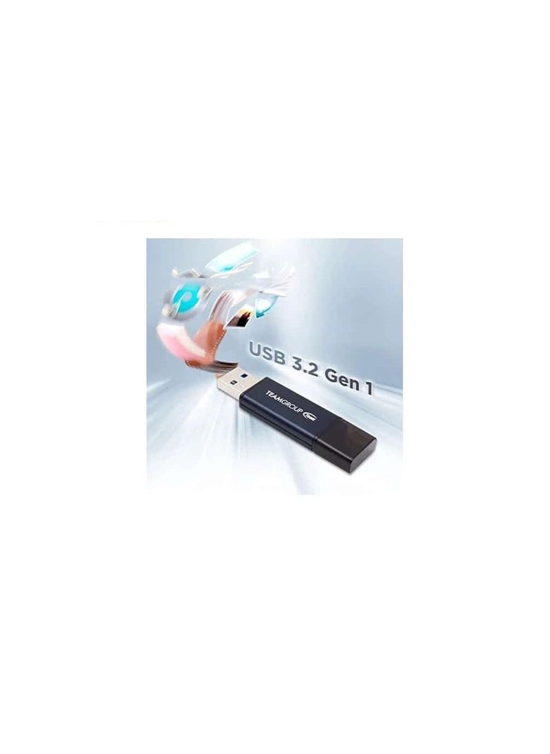 فلاشة تيم جروب 32 جيجابايت USB 3.2 C211 (أزرق داكن)