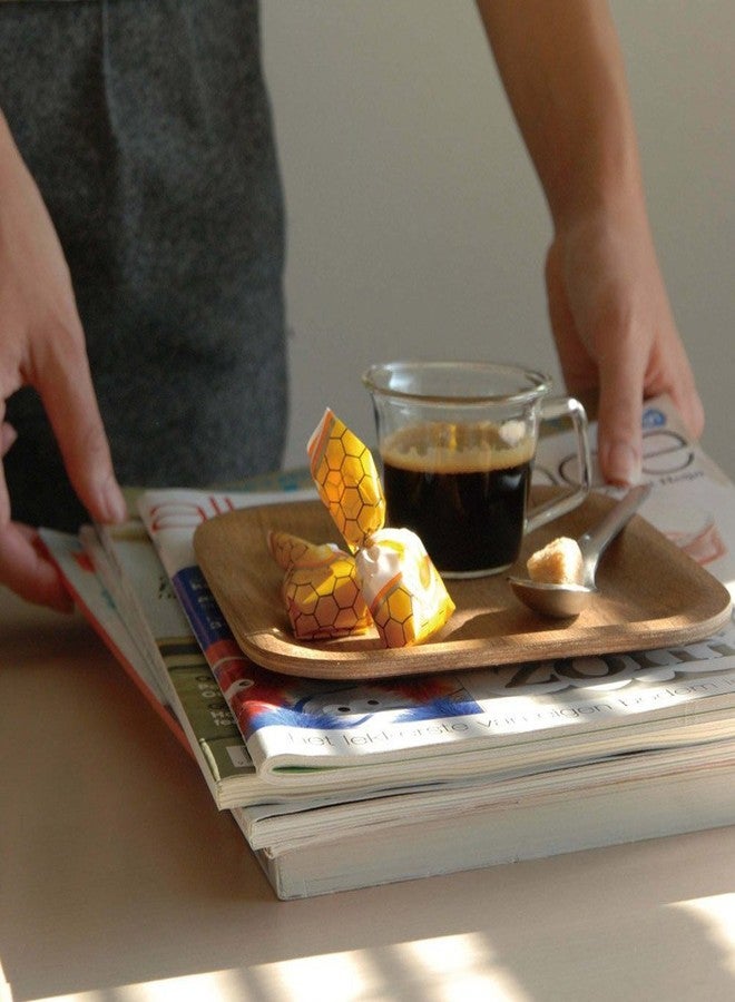 KINTO 45137 Non-Slip Tray, 12.6 x 9.4 inches (320 x 240 mm), Willow Wooden Tray - Image 5