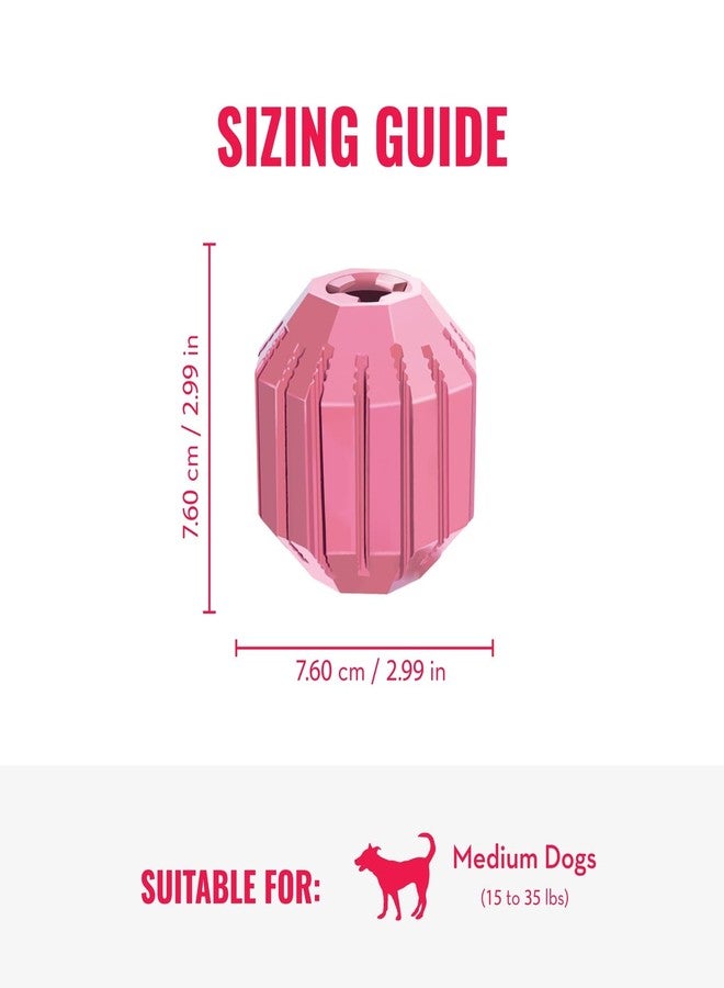 كونج كرة أنشطة للجراء من كونغ - لعبة ناعمة ومتينة من المطاط الطبيعي للجراء - لعبة مضغ للجراء في مرحلة التسنين - تخفف آلام الأسنان واللثة - مناسبة للجراء متوسطة الحجم - لون عشوائي - Image 4