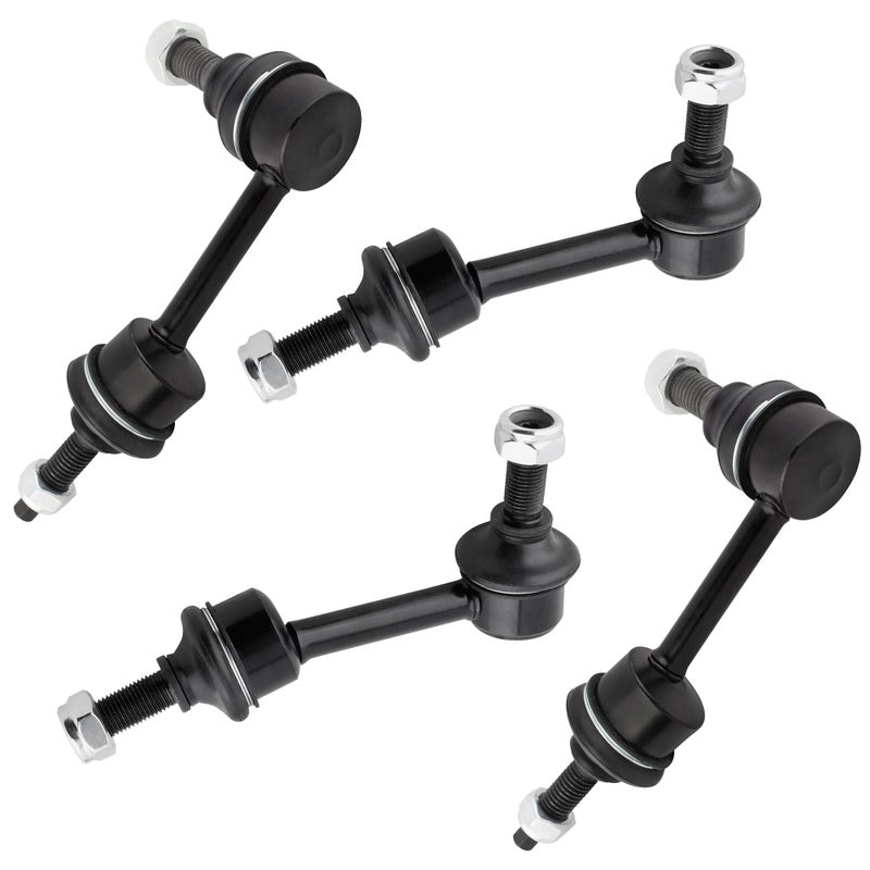 YMAUGP Set of 4 Front Rear Sway Bar Links Kit Stabilizer Bar Links For Ford Expedition 20032005 For Lincoln Navigator 20032005 Replace K80239 K80127