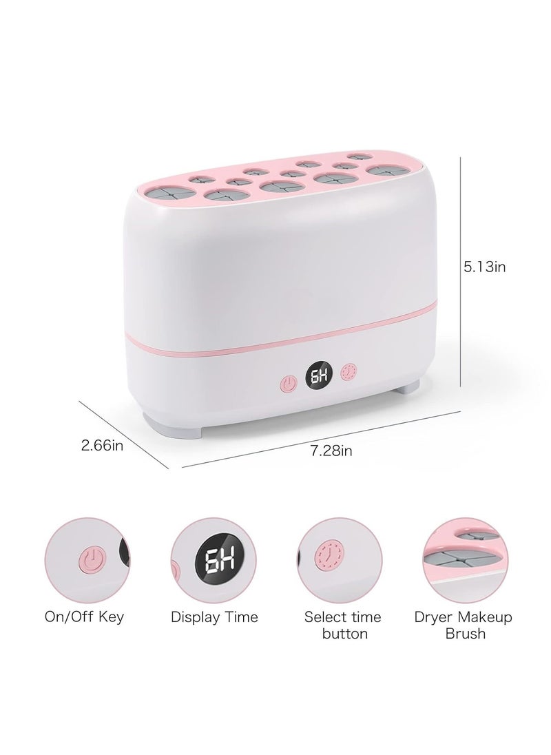 Generic Makeup Brush And Sponges Dryer Machine Drying 12pcs Makeup Brushes 2pcs Sponges Or Powder Puff AT The Same Time Baked Slowly At Constant Temperature Without Hurting The Bristles USB Charge.  - Image 4