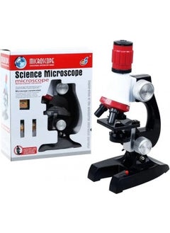 Duhaline Duhalıne Children's Educational Biological Microscope Kit with Zoom LED Light 100X 400X 1200X ST1200X  - Image 1
