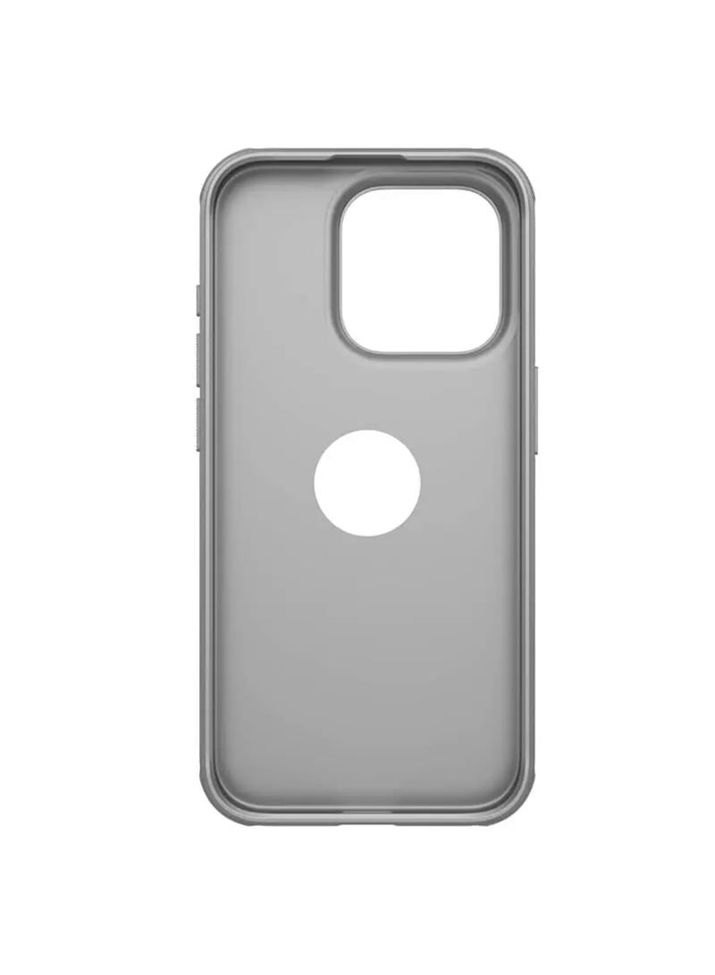 Nillkin Nillkin High Quality Super Frosted Shield Pro For Apple iPhone 15 Pro Max (With Logo cutout) Titanium Gray  - Image 5