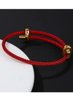 Home Clearance Sale 1pc Fashionable Adjustable Men's Bracelet, 304 Stainless Steel Wire Rope with Infinity Clasp, No Magnetic, Pendant-Free Design, Rope Bracelet  - Image 3