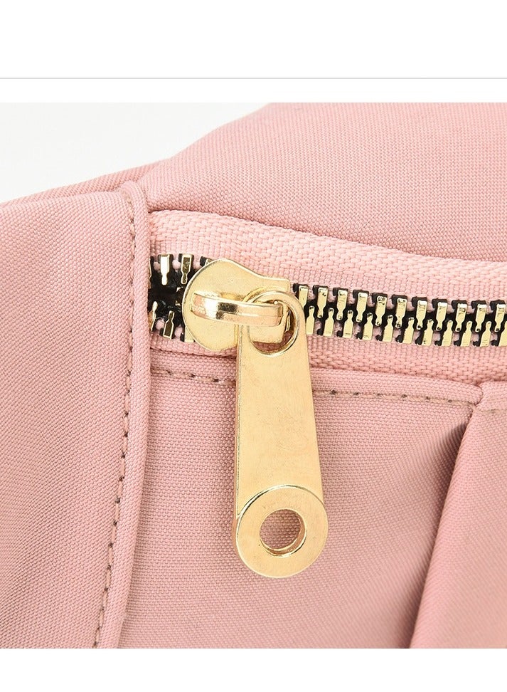 MIXDE Light-weight Waist Pack Travel Walking Hiking Crossbody Waist Bag For Women Pack Belt Bag Wallet Easy Carry Pink  - Image 5