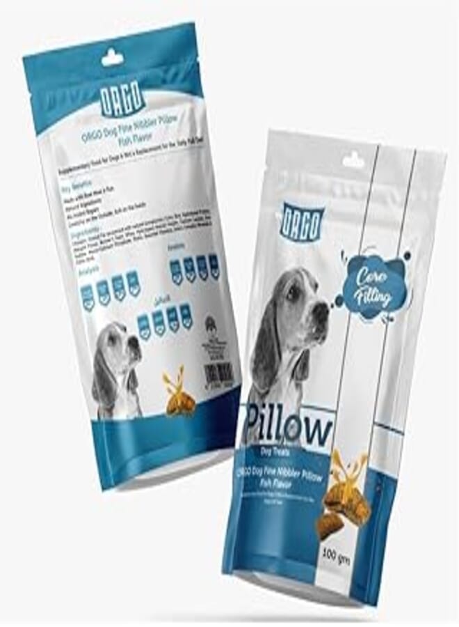 ORGO Pillow Treats for Dogs (Fish)