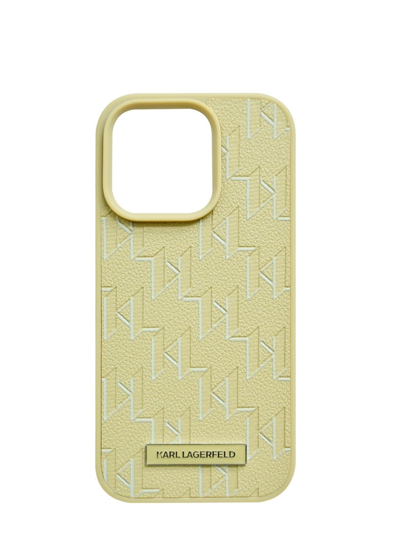 Karl Lagerfeld PU Hard Case with Hot Stamp Karl Lagerfeld For iPhone 16