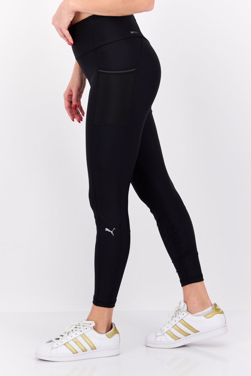 PUMA سراويل تدريب ضيقة للنساء، سوداء - Image 2