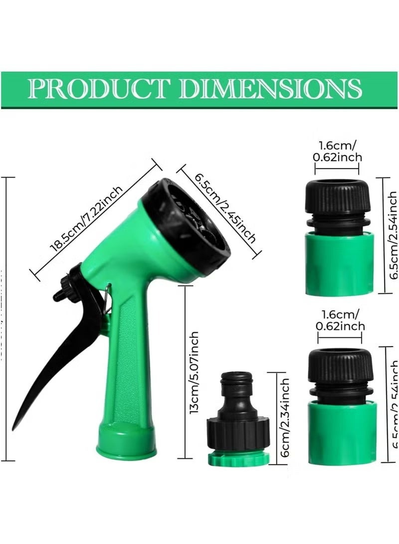 ZAMFA 20M Garden Hose Pipe Set with Spray Nozzle & Quick Connectors | Flexible No-Kink Water Hose | Lightweight Durable Irrigation Hose for Garden, Lawn, Car Washing & Outdoor Cleaning - Image 2