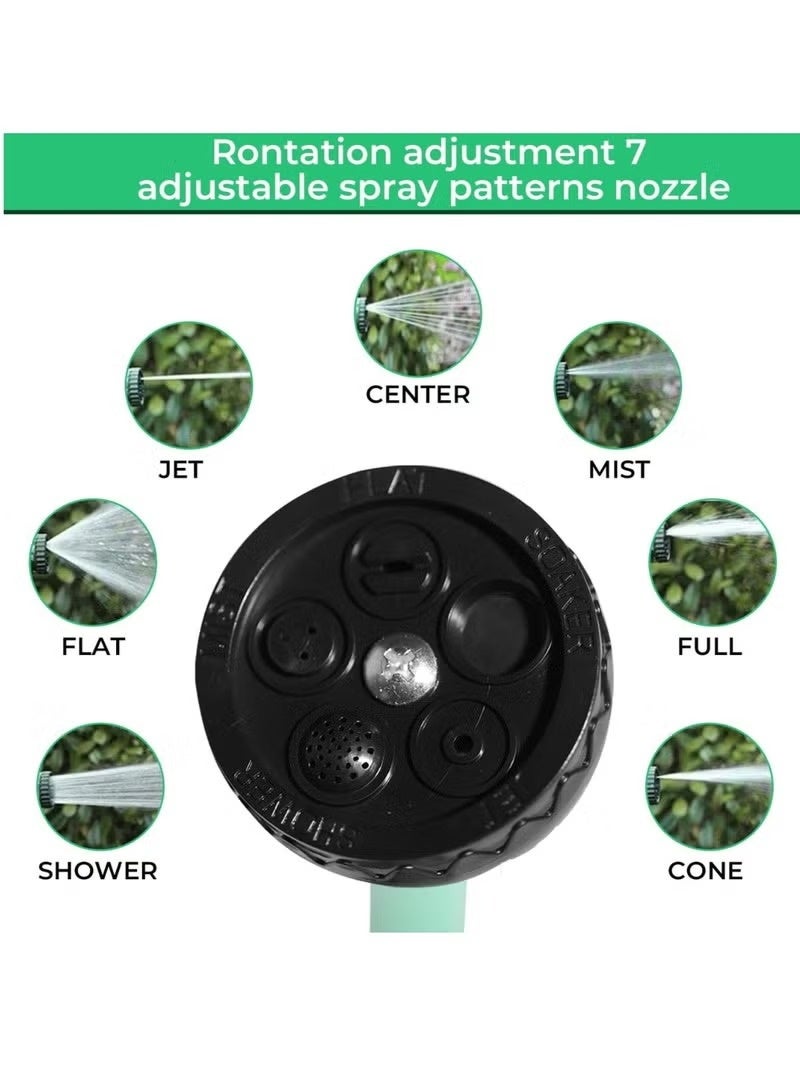 ZAMFA 20M Garden Hose Pipe Set with Spray Nozzle & Quick Connectors | Flexible No-Kink Water Hose | Lightweight Durable Irrigation Hose for Garden, Lawn, Car Washing & Outdoor Cleaning - Image 3