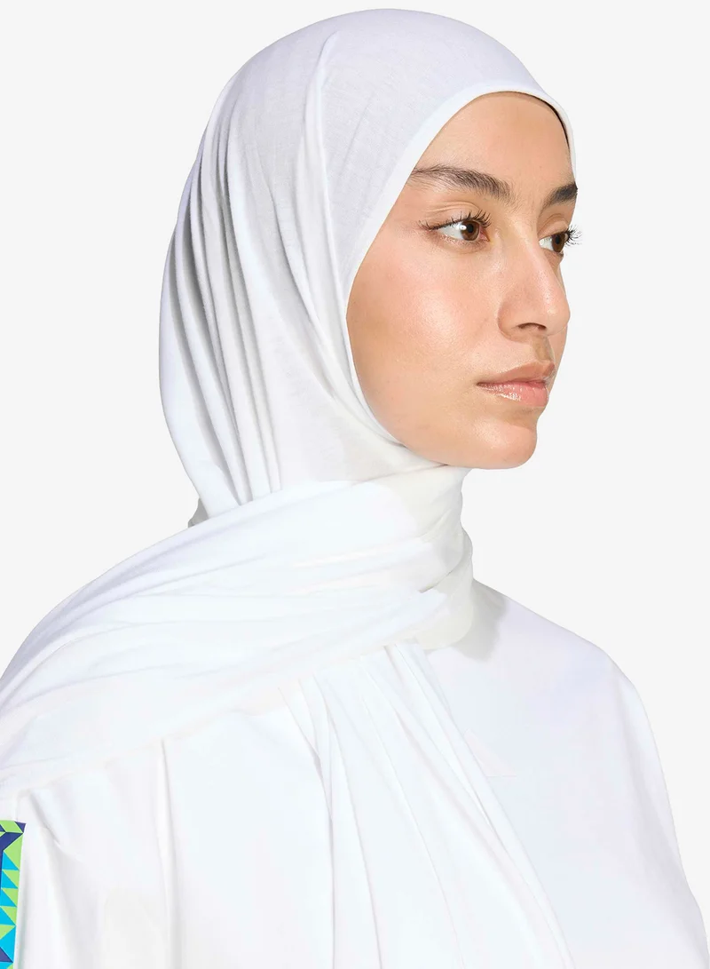 Adidas WHITE,1 Saudia Travel Pack Essential Logo Head Scarves for Women | Best Price UAE