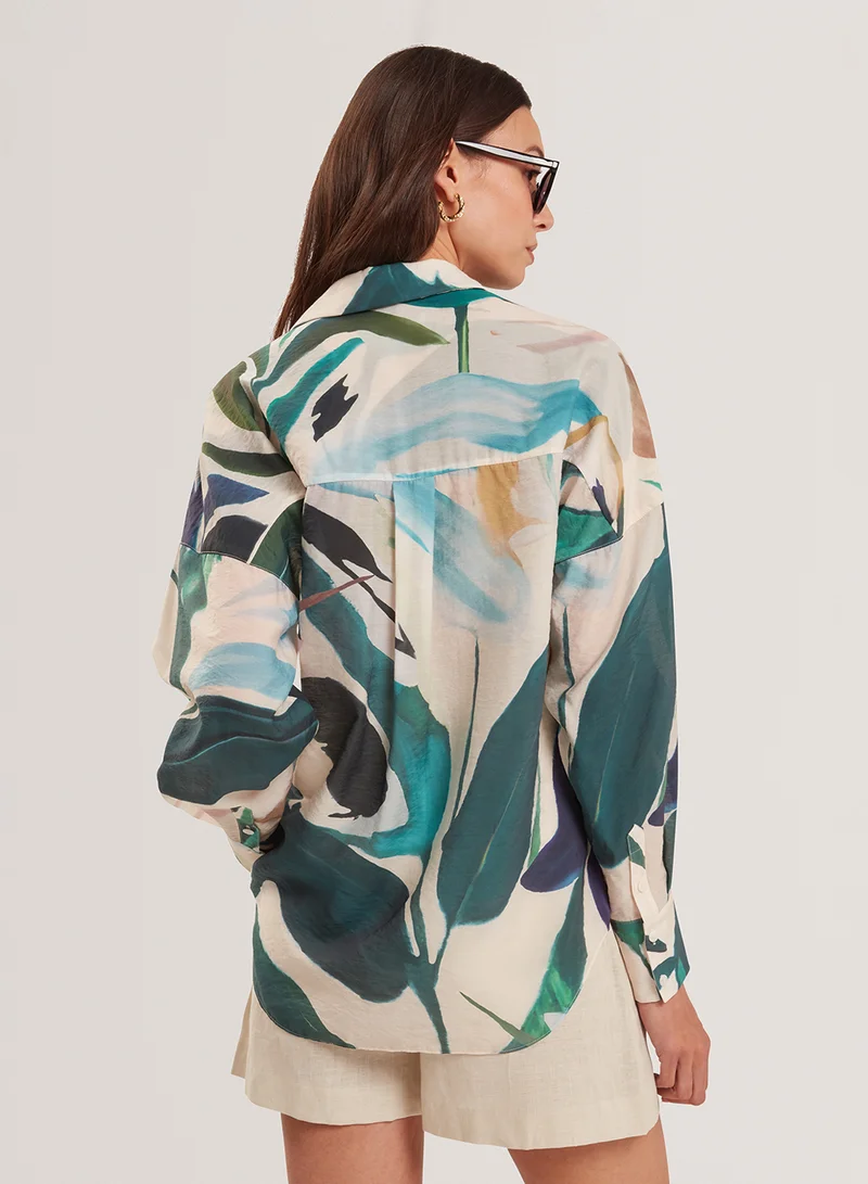 تيد بيكر Floral print Shirt