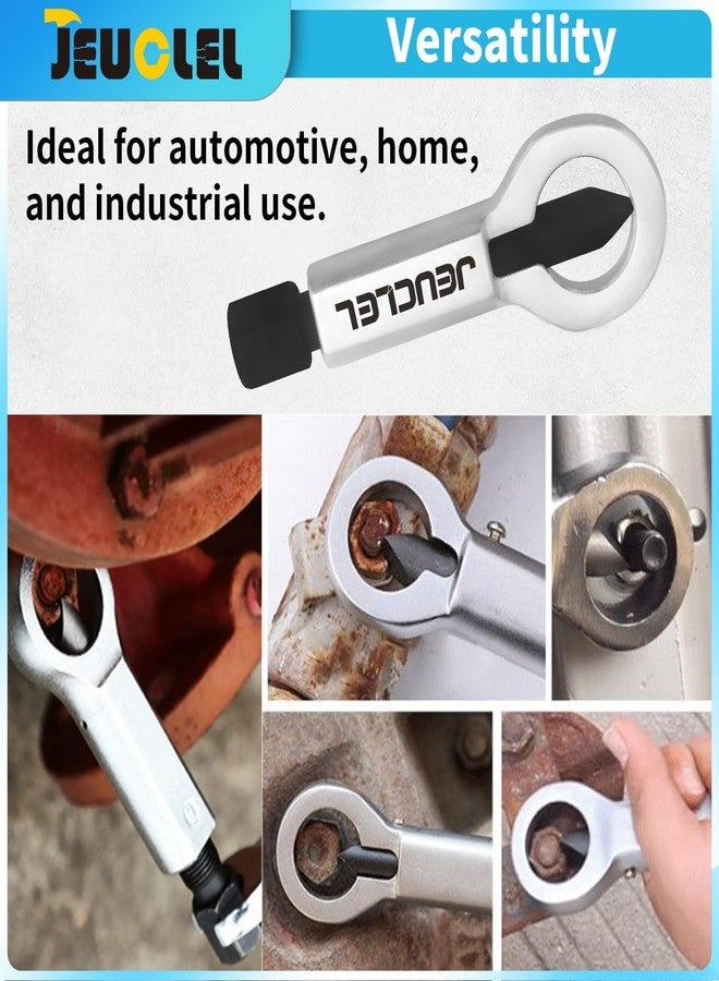 JEUCLEL أداة تكسير الصواميل من JEUCLEL، مناسبة لفاصل الصواميل المعدني الصدئ بمقاس 1/2 بوصة إلى 5/8 بوصة (12~16 مم)، أداة تكسير الصواميل شديدة التحمل لإزالة الصواميل المكسورة والتالفة - Image 3