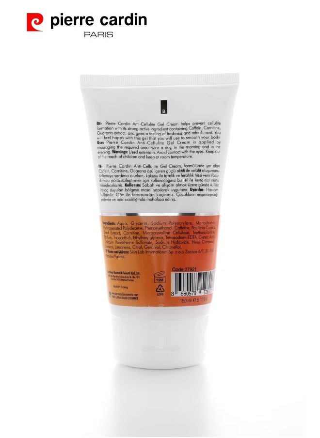 Pierre Cardin Paris - Pierre Cardin Anti Cellulite Gel Cream – 150 ML - Image 1
