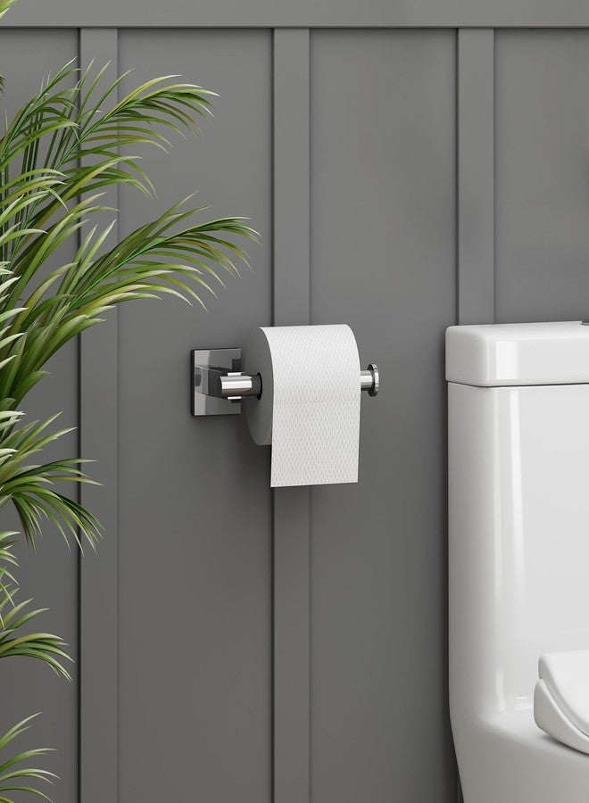 Suyar Polished Chrome Toilet Paper Holder, SUS 304 Stainless Steel Wall Mount Toilet Roll Holder, TP Hanger for Bathroom - Image 3