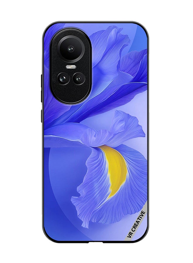VR CREATIVE Protective Case Cover For Oppo Reno 10 Pro Flower Design Multicolour - Image 1