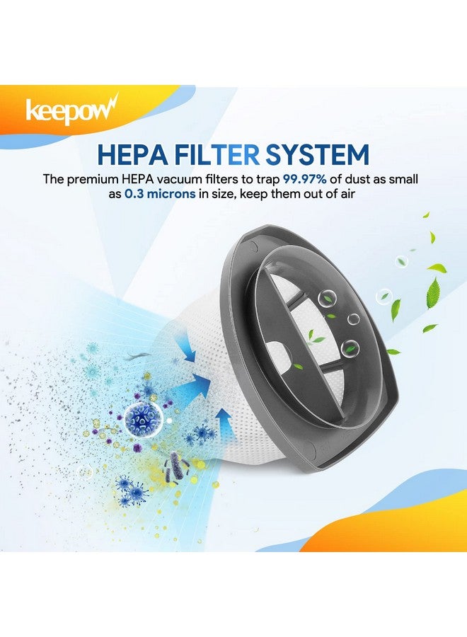 KEEPOW Featherweight Replacement Filters Compatible with Bissell Featherweight Stick Lightweight Bagless Vacuum 2033, 20331, 20333, 20336, 20339, 2033M (4-Pack) - Image 4