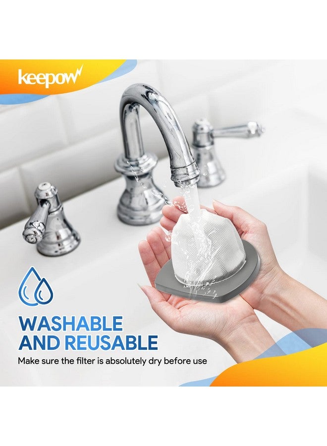 KEEPOW Featherweight Replacement Filters Compatible with Bissell Featherweight Stick Lightweight Bagless Vacuum 2033, 20331, 20333, 20336, 20339, 2033M (4-Pack) - Image 5