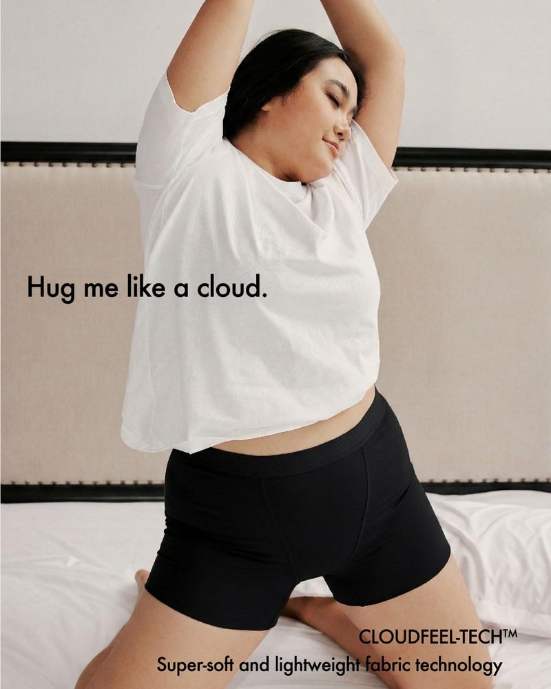 STRAWBERRY WEEKS LEAKPROOF2.0 Period Boxer for Women Holds 12 Tampons | Overnight Period Shorts Heavy Flow Full Coverage | Postpartum | Bladder Leak(L/XL) - Image 3