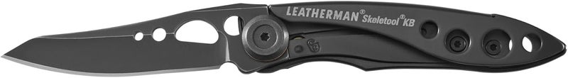 LEATHERMAN سكليتول KB سكين جيب بحافة مستقيمة، شفرة من الفولاذ المقاوم للصدأ وفتاحة زجاجات، أونيكس - Image 1