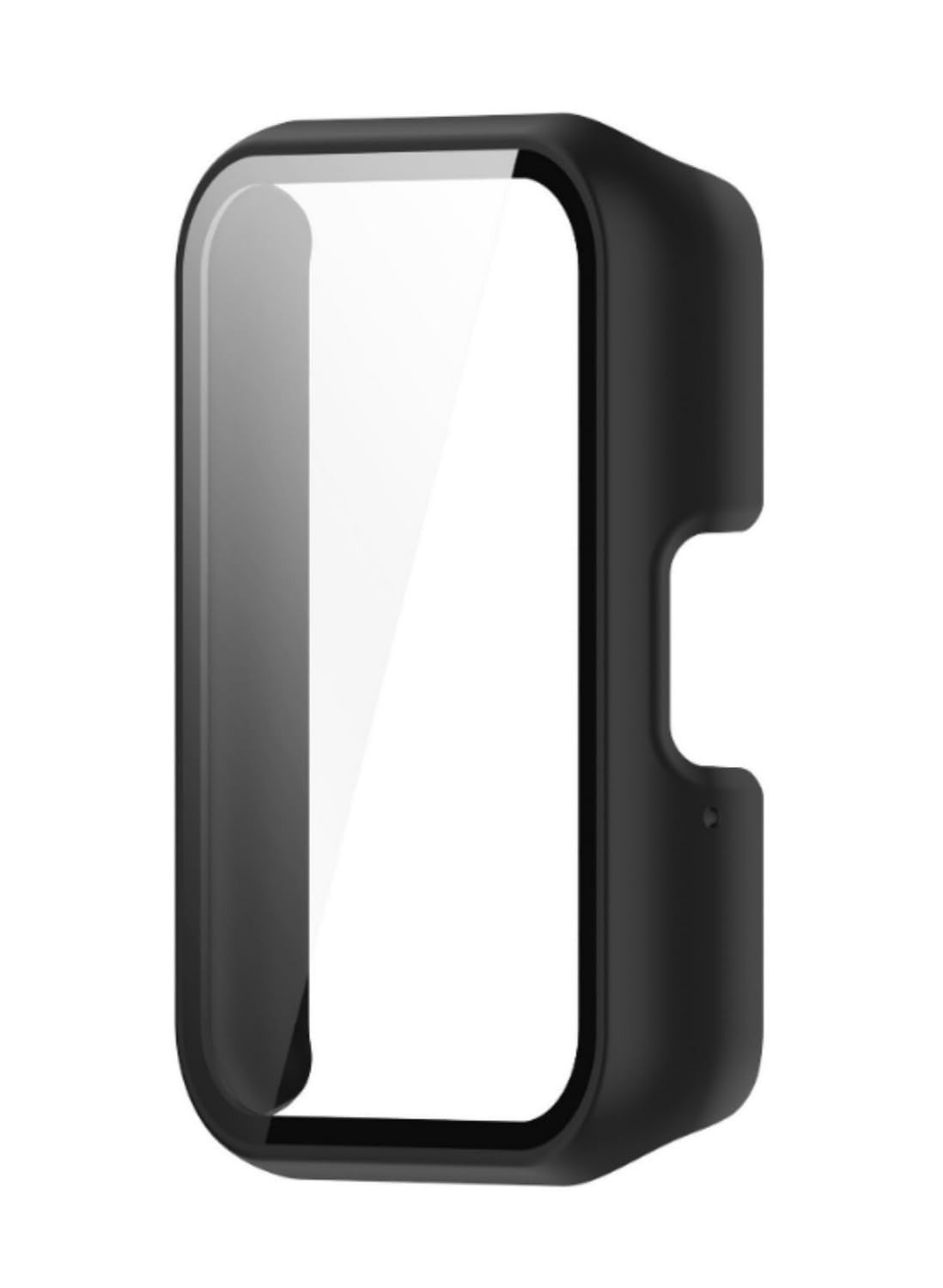 1pcs PC Screen Protector Shell Cover For Samsung Galaxy Fit 3 Fit3 SM-R390 Protective Case Full Coverage Tempered Film Frame black