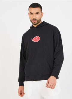 Styli Anime Naruto Character Graphic Oversized Hoodie  - Image 3