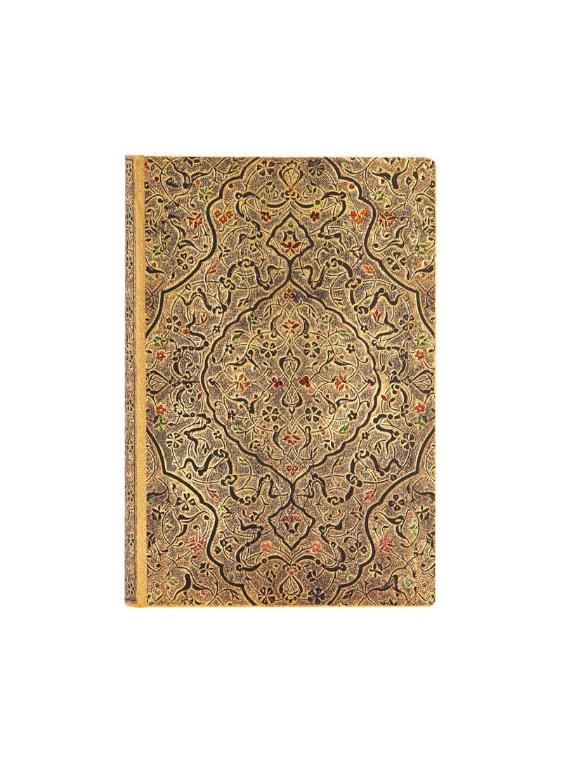 Paperblanks Zahra Arabic Artistry Mini Lined Elastic Band 176pages 85gsm Notebook - Image 1