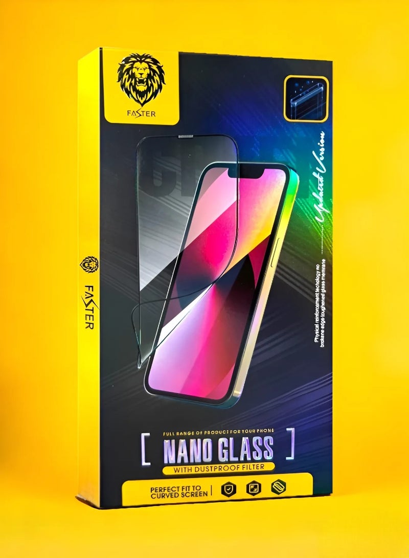 فاستر واقي شاشة نانو لـ آيفون 11 (iPhone 11) مضاد للكسر و الخدش و بوضوح عالي HD للجوال  من Faster, حماية قصوى للشاشة من الخدوش والكسر - Image 5