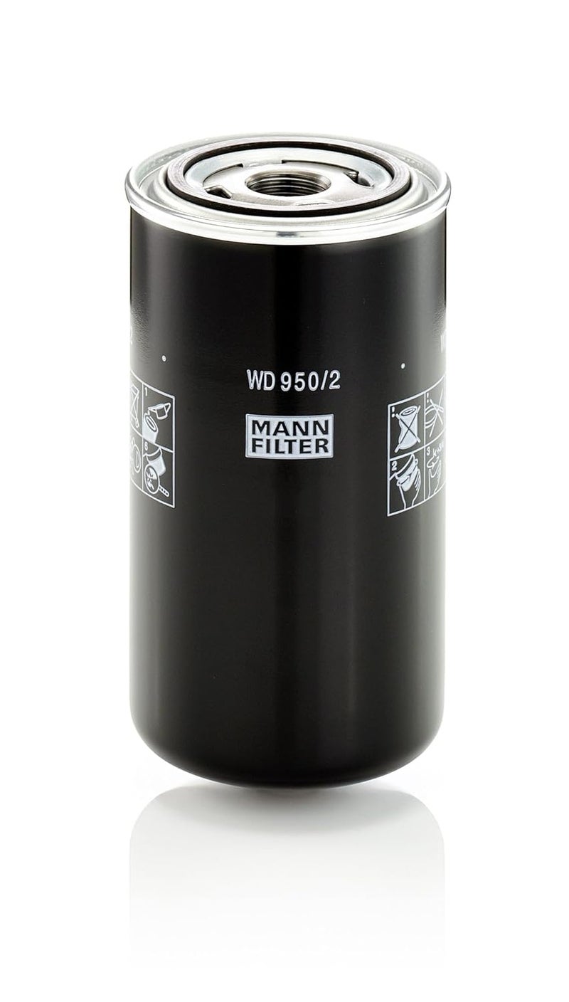 MANN FILTER WD950/2 Spin-On Hydraulic Filter - Image 1